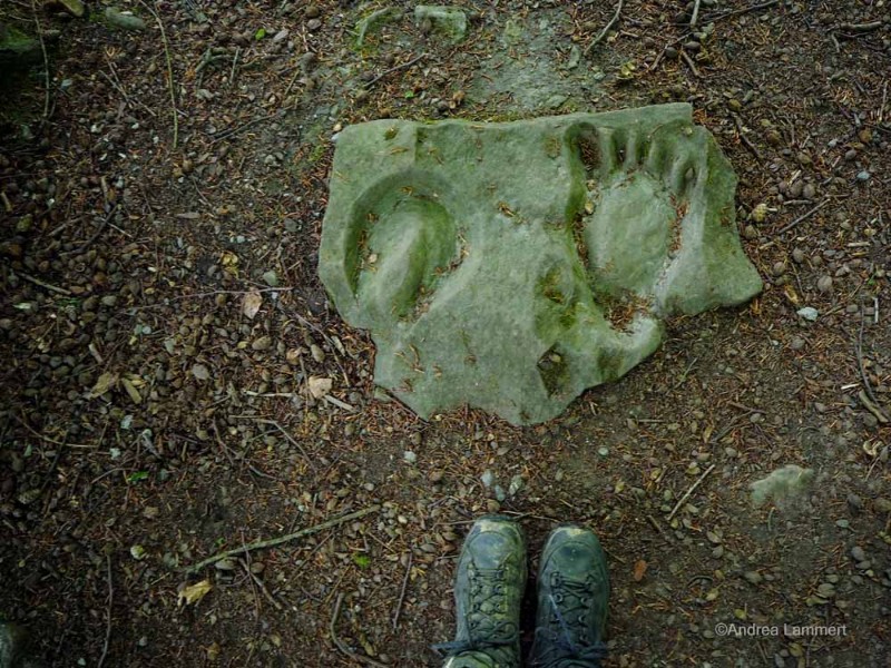 De Teufelsprung, voetafdrukken van de Duivel in de Deister