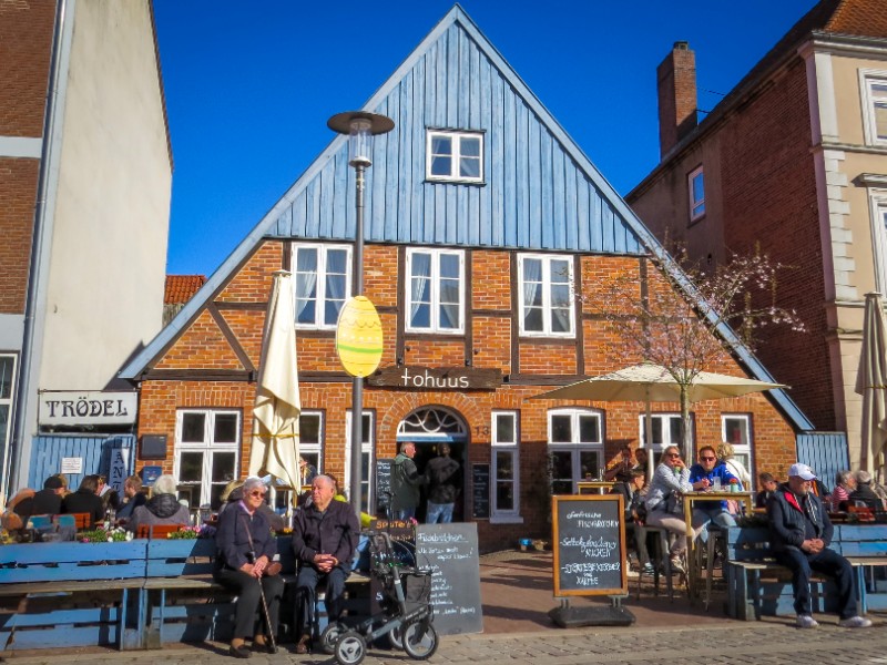Café tohuus op de Markt in Eutin