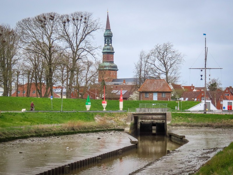 Het stadje Tönningen