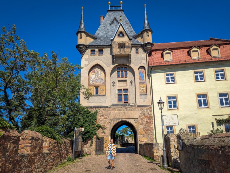 Het poortgebouw (Torhaus) bij de Burgberg