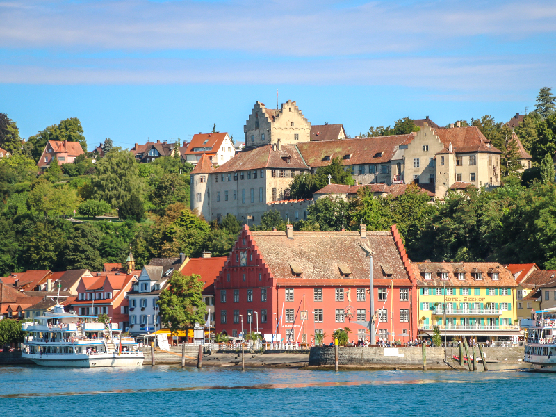 Meersburg aan de Bodensee