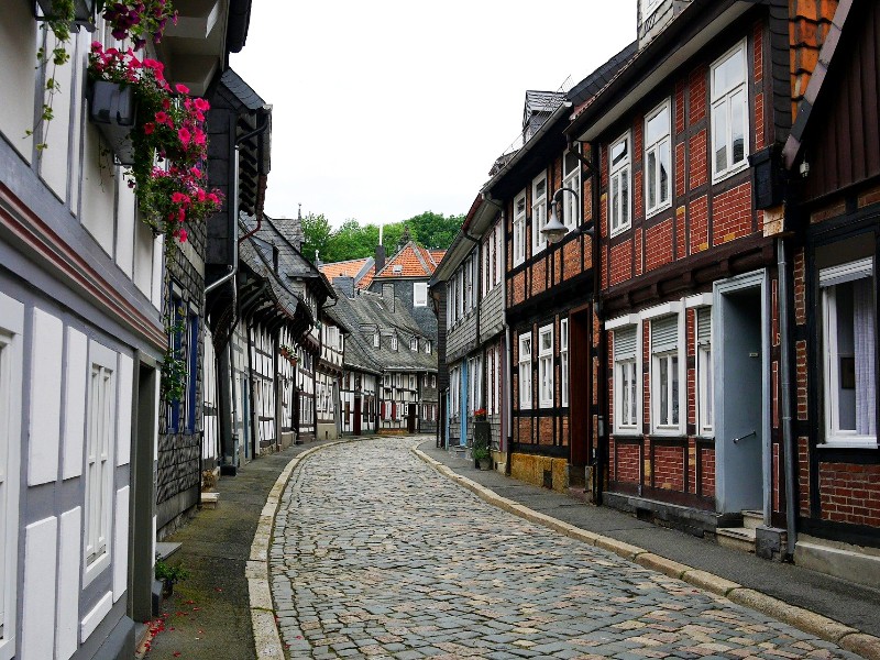 Dwalen door de mooie straatjes van Goslar