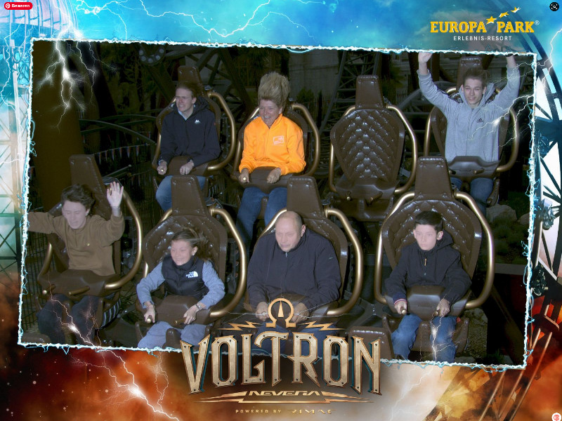 In de Voltron, super gaaf!