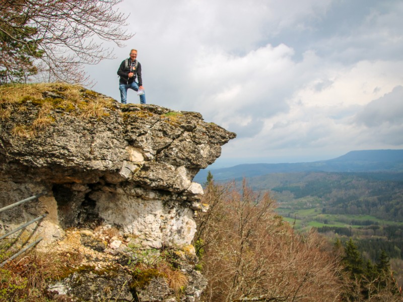 Prachtige uitzichten tijdens een wandeling in de Schwäbische Alb