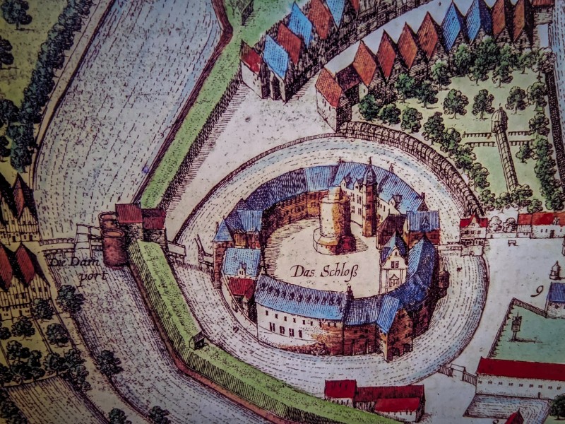 De oude waterburcht "Aldenburg"